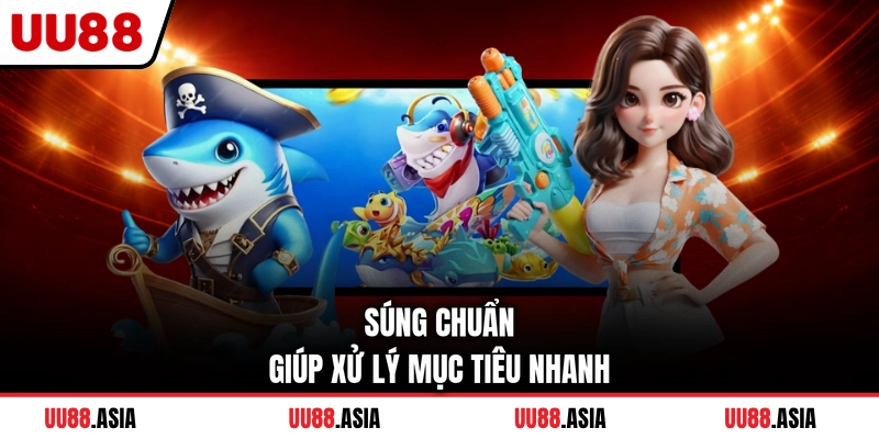 Súng chuẩn giúp xử lý mục tiêu nhanh