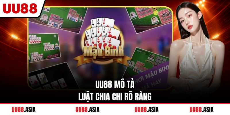 UU88 mô tả luật chia chi rõ ràng